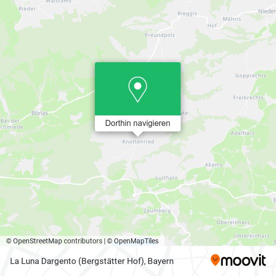 La Luna Dargento (Bergstätter Hof) Karte