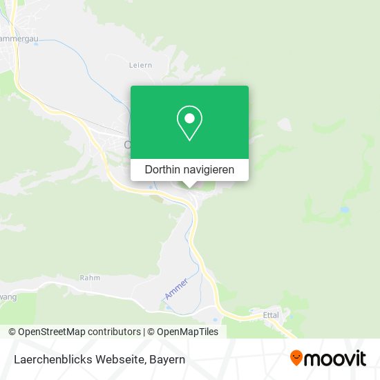 Laerchenblicks Webseite Karte