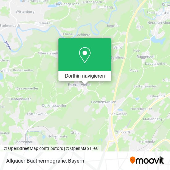 Allgäuer Bauthermografie Karte