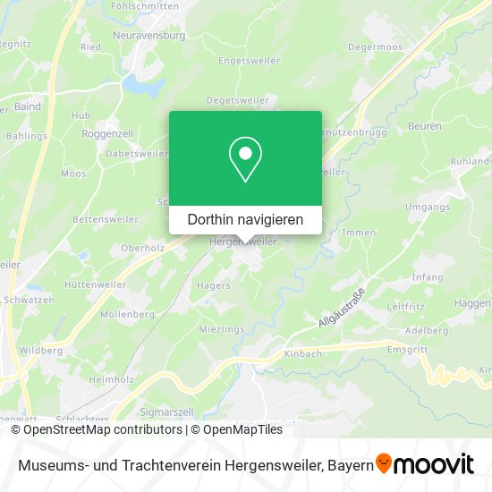 Museums- und Trachtenverein Hergensweiler Karte