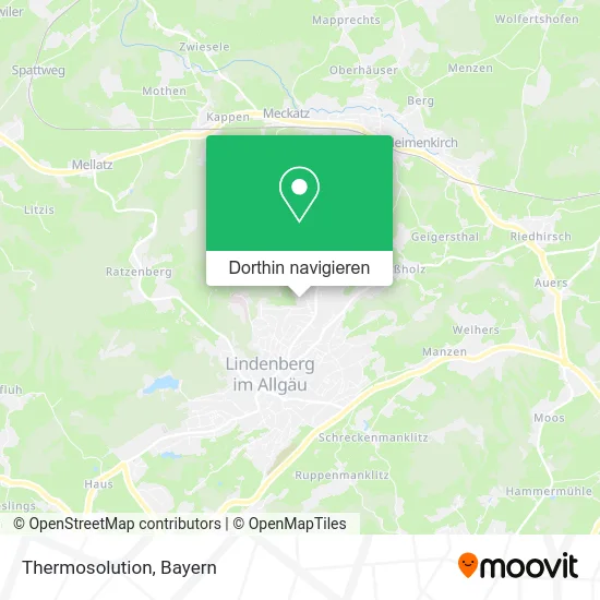 Thermosolution Karte