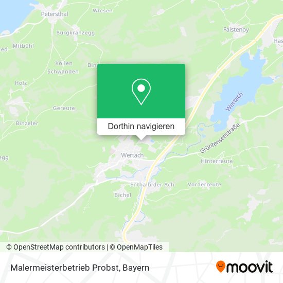 Malermeisterbetrieb Probst Karte