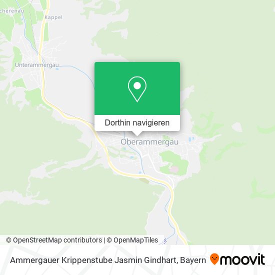 Ammergauer Krippenstube Jasmin Gindhart Karte