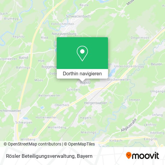 Rösler Beteiligungsverwaltung Karte