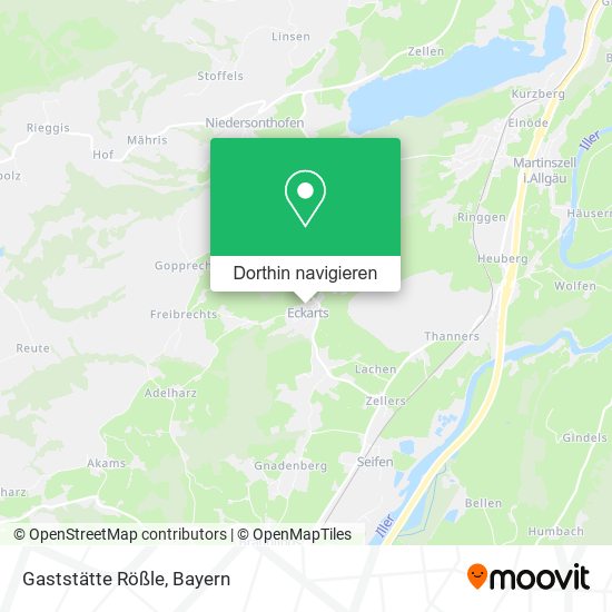 Gaststätte Rößle Karte