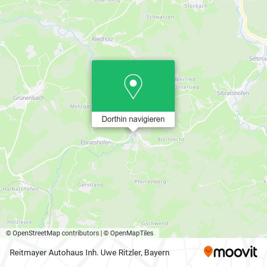 Reitmayer Autohaus Inh. Uwe Ritzler Karte