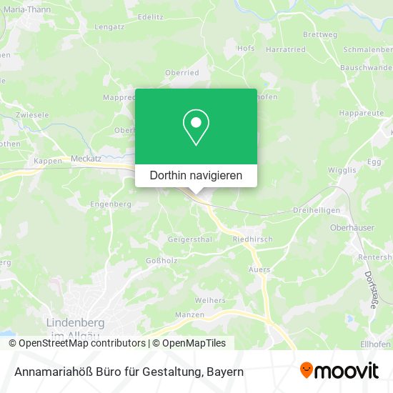 Annamariahöß Büro für Gestaltung Karte