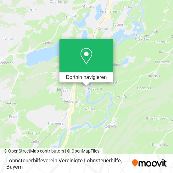 Lohnsteuerhilfeverein Vereinigte Lohnsteuerhilfe Karte