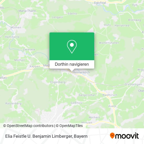 Elia Feistle U. Benjamin Limberger Karte
