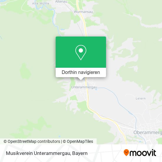 Musikverein Unterammergau Karte