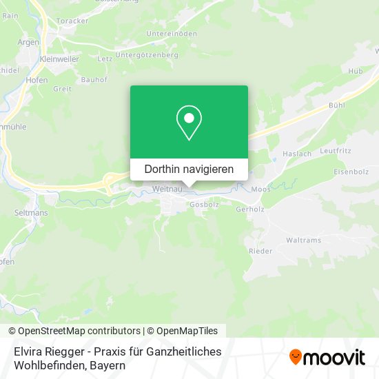 Elvira Riegger - Praxis für Ganzheitliches Wohlbefinden Karte