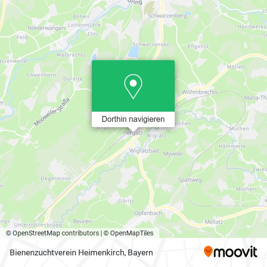 Bienenzuchtverein Heimenkirch Karte