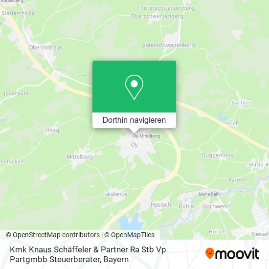 Kmk Knaus Schäffeler & Partner Ra Stb Vp Partgmbb Steuerberater Karte