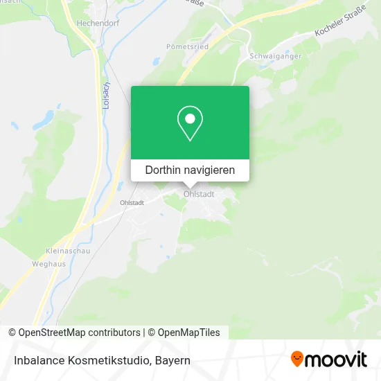 Inbalance Kosmetikstudio Karte