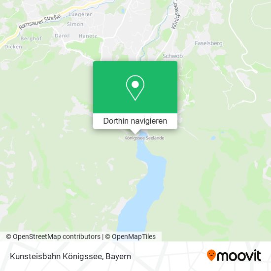 Kunsteisbahn Königssee Karte