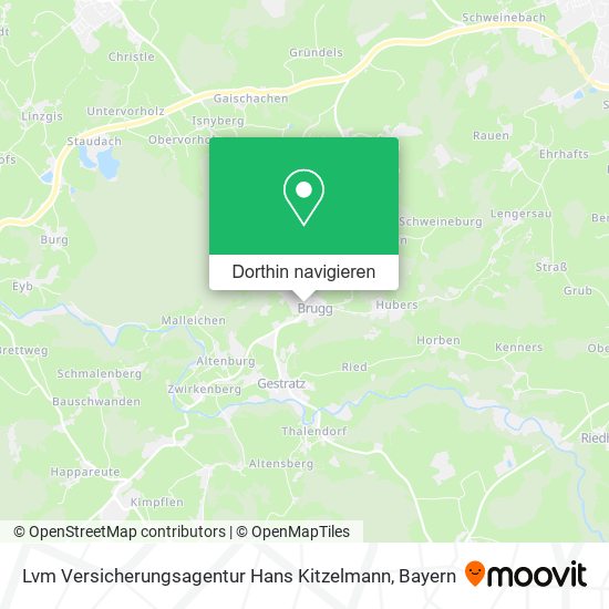 Lvm Versicherungsagentur Hans Kitzelmann Karte