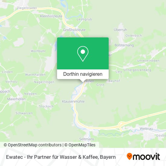 Ewatec - Ihr Partner für Wasser & Kaffee Karte