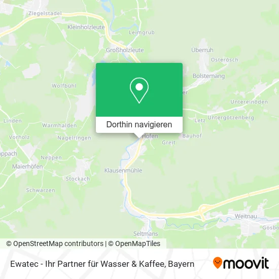 Ewatec - Ihr Partner für Wasser & Kaffee Karte