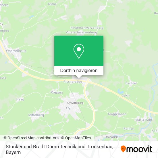 Stöcker und Bradt Dämmtechnik und Trockenbau Karte