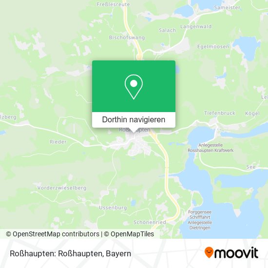 Roßhaupten: Roßhaupten Karte