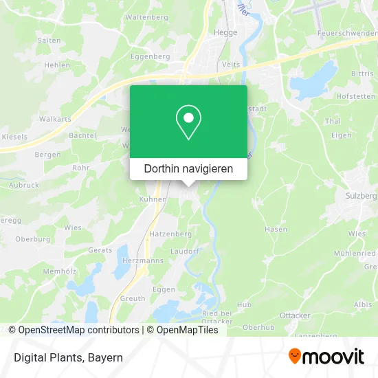 Digital Plants Karte