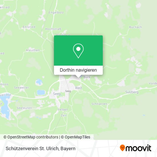 Schützenverein St. Ulrich Karte