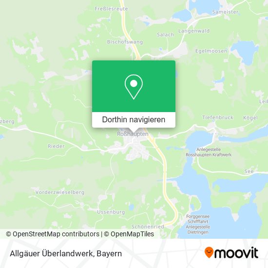 Allgäuer Überlandwerk Karte