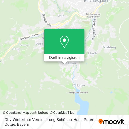 Dbv-Winterthur Versicherung Schönau, Hans-Peter Dutge Karte
