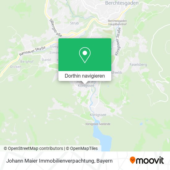 Johann Maier Immobilienverpachtung Karte