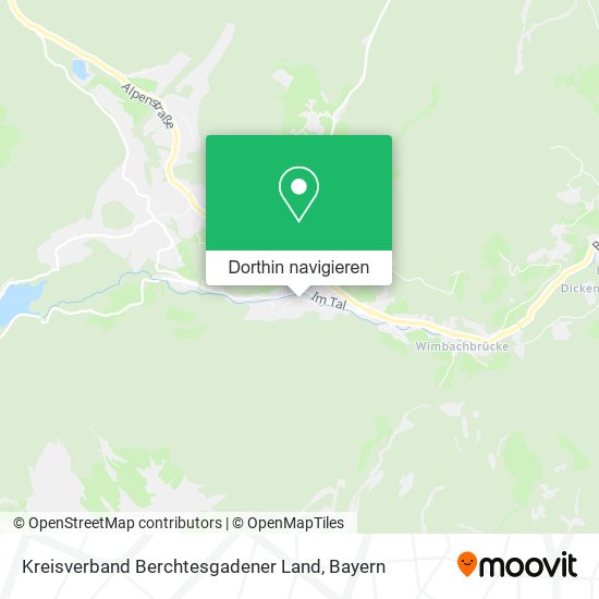 Kreisverband Berchtesgadener Land Karte