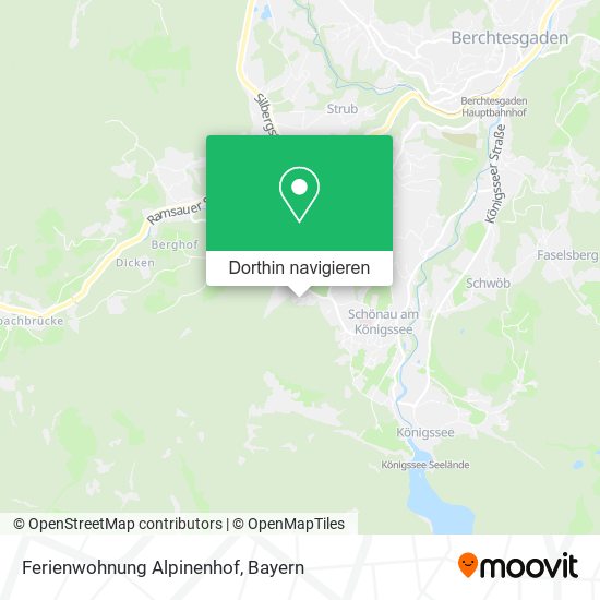 Ferienwohnung Alpinenhof Karte