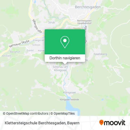 Klettersteigschule Berchtesgaden Karte
