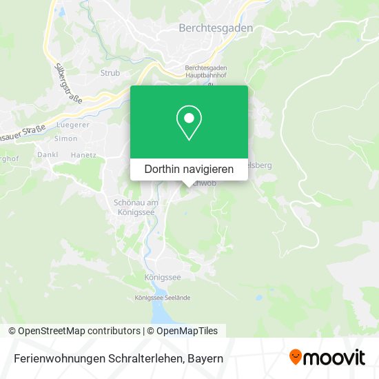 Ferienwohnungen Schralterlehen Karte