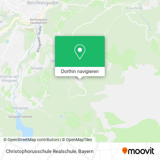 Christophorusschule Realschule Karte