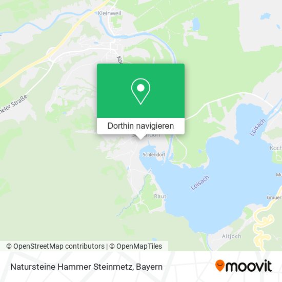Natursteine Hammer Steinmetz Karte