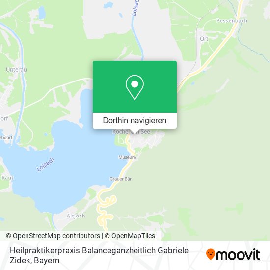 Heilpraktikerpraxis Balanceganzheitlich Gabriele Zidek Karte