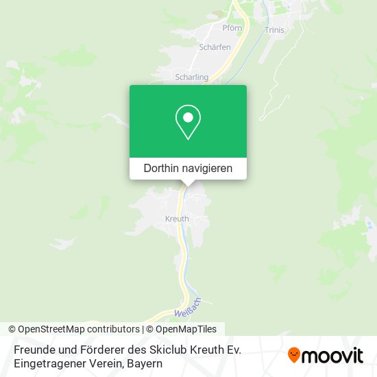 Freunde und Förderer des Skiclub Kreuth Ev. Eingetragener Verein Karte