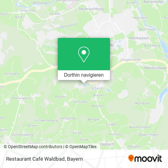 Restaurant Café Waldbad Karte
