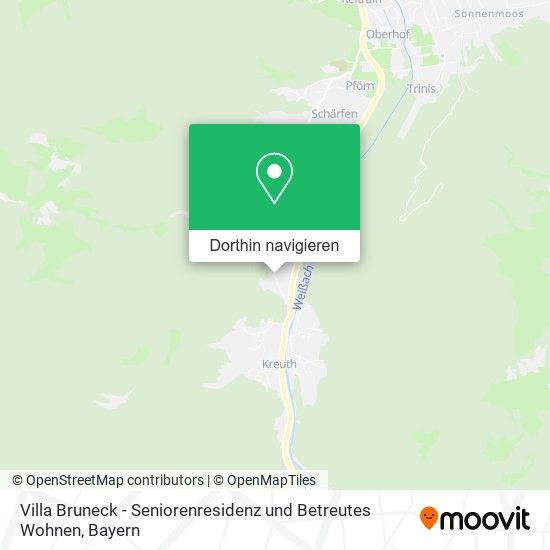 Villa Bruneck - Seniorenresidenz und Betreutes Wohnen Karte
