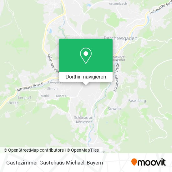 Gästezimmer Gästehaus Michael Karte