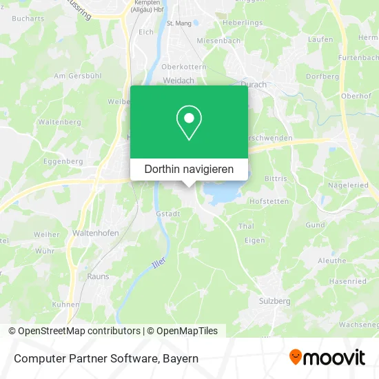 Computer Partner Software Karte