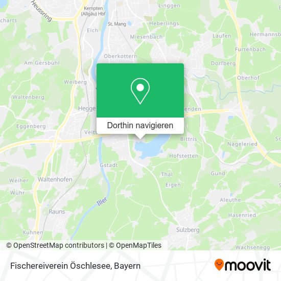 Fischereiverein Öschlesee Karte