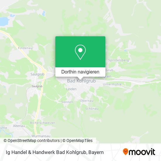 Ig Handel & Handwerk Bad Kohlgrub Karte