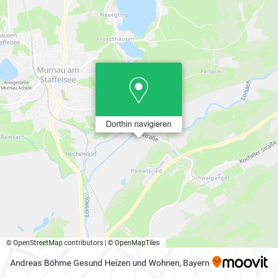 Andreas Böhme Gesund Heizen und Wohnen Karte