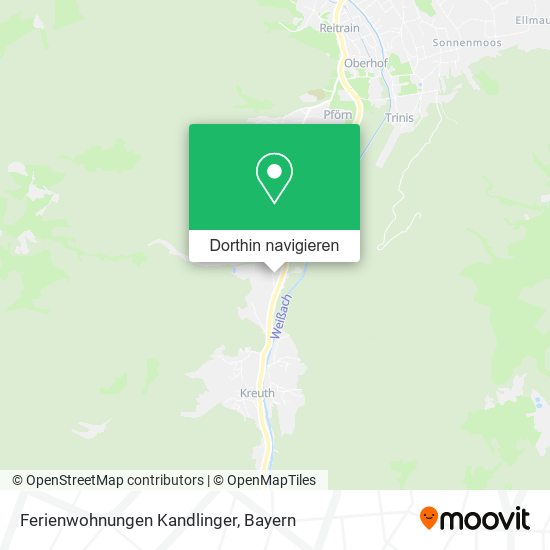Ferienwohnungen Kandlinger Karte