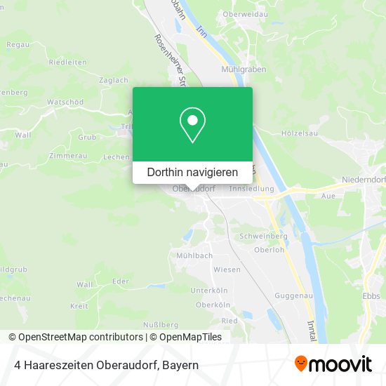 4 Haareszeiten Oberaudorf Karte