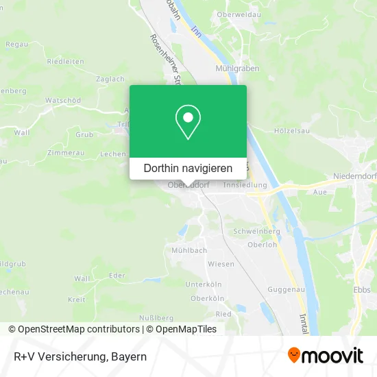 R+V Versicherung Karte