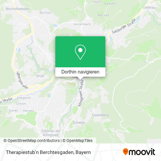 Therapiestub'n Berchtesgaden Karte