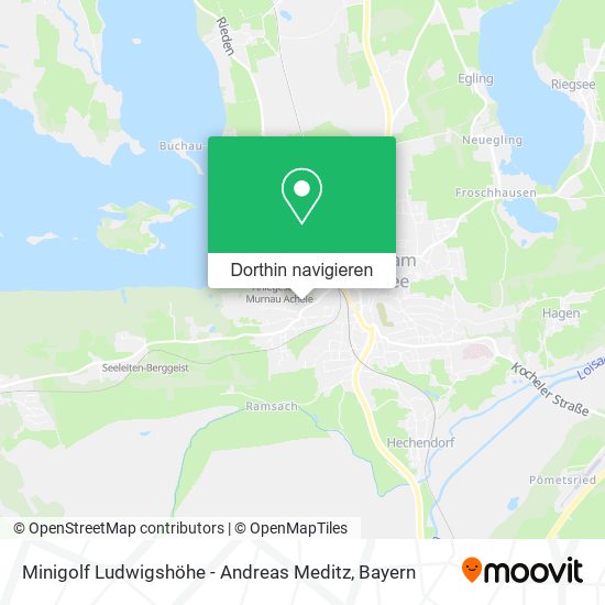 Minigolf Ludwigshöhe - Andreas Meditz Karte