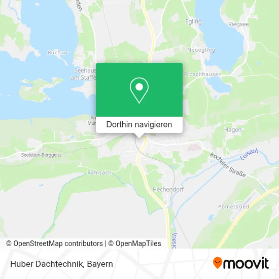 Huber Dachtechnik Karte